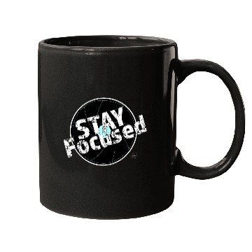 Discover Stay Focused Photography Merch Mugs