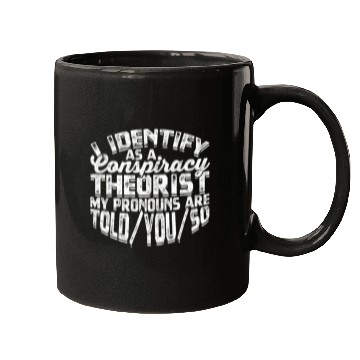 Discover Conspiracy Theorist Theory Science Fiction Mugs