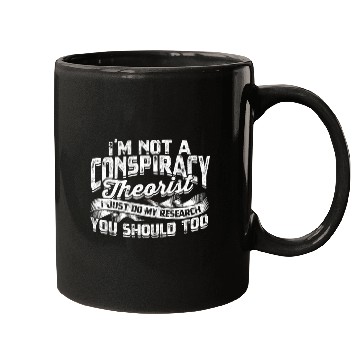 Discover Conspiracy Theorist Theory Science Fiction Mugs