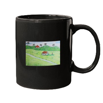 Discover green grass Mugs