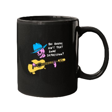 Discover Boi Howdy Ain't That Some Depression? Apparel Mugs