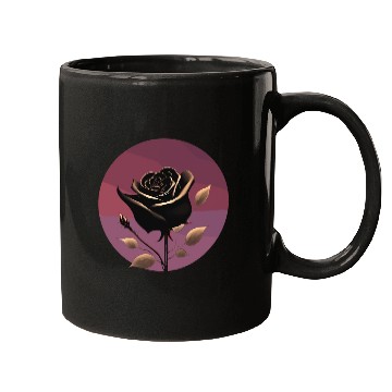 Discover Black Rose Mugs