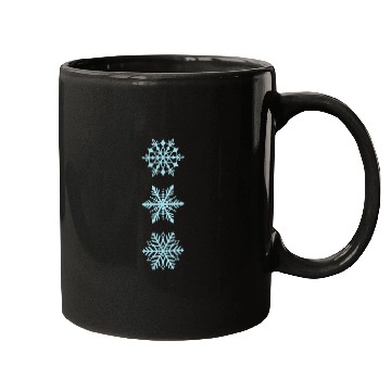 Discover Snowflakes in different Types Winter Mugs