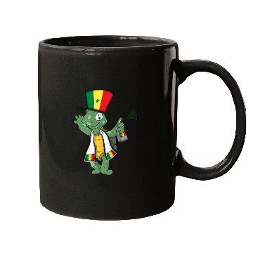 Discover Senegalese Fan Turtle Mugs