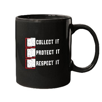 Discover Collect It - Protect It - Respect It TCG Mugs