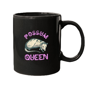 Discover Possum Queen Cute Opossum Lover Funny Mugs