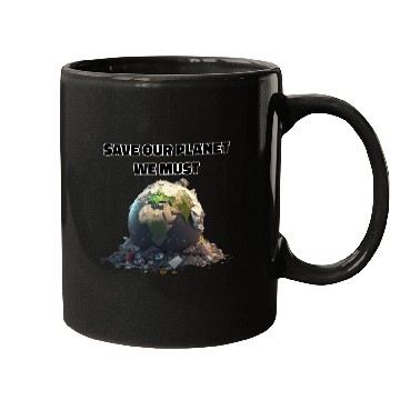 Discover Save Our Planet We Must Mugs