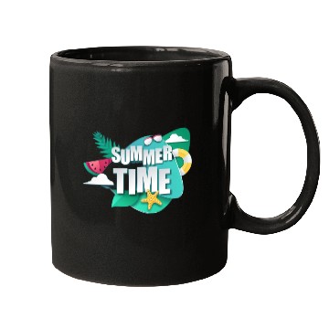 Discover Summer Bliss in a Green Paradise: A Vibrant Portra Mugs