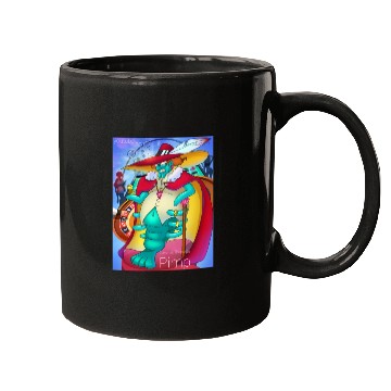 Discover Cornbread Shrimp Da' Pimp (green) Mugs