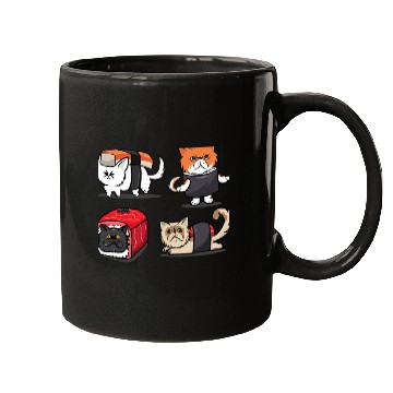 Discover Sushi Persian Cat for Funny Cat Lover Mugs