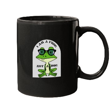 Discover I AM A FROG Mugs