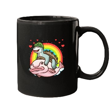 Discover Mary River Turtle And Blobfish Mugs