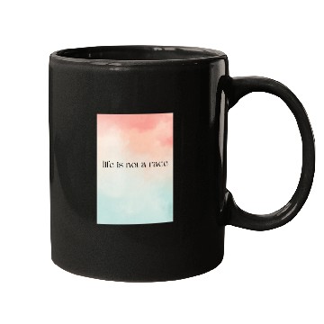Discover life is not a race Mugs