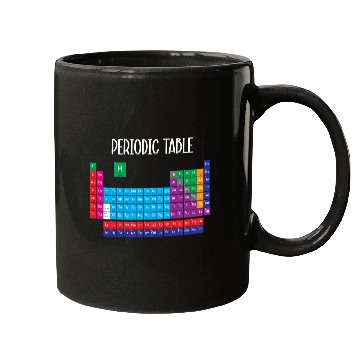Discover Science Teacher Student Periodic Table OF Elements Mugs