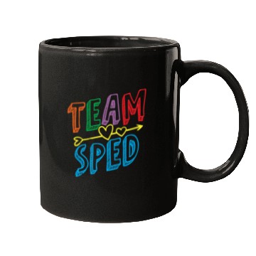 Discover Team Sped Awareness Special Education Teacher Mugs