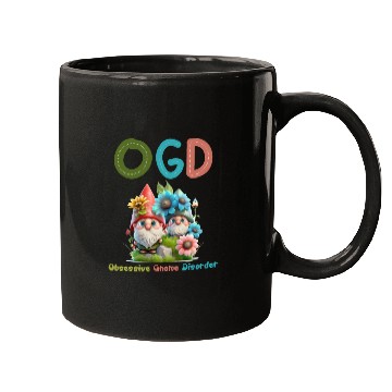 Discover Obsessive Gnome Disorder - Cute Garden Gnome Mugs