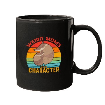 Discover Vintage Weird Moms Build Character Armadillo Mugs