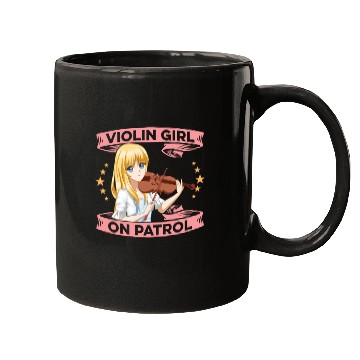 Discover Violin Violinist Girl Mugs