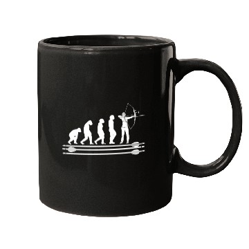 Discover Archer Arrow and bow sports Evolution Archery Mugs