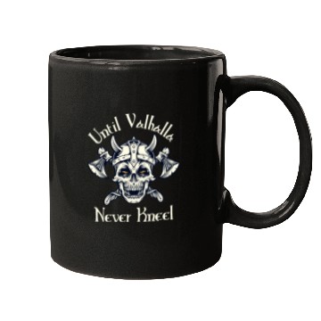 Discover Until Valhalla - Never Kneel Mugs
