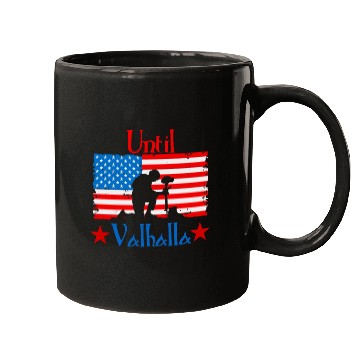 Discover Until Valhalla - Us Flag Mugs