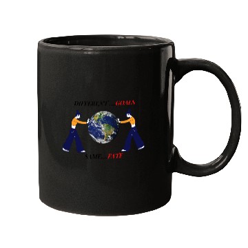 Discover HUMANS SAME FATE Mugs