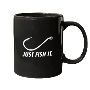 Discover Just Fish It. Mugs