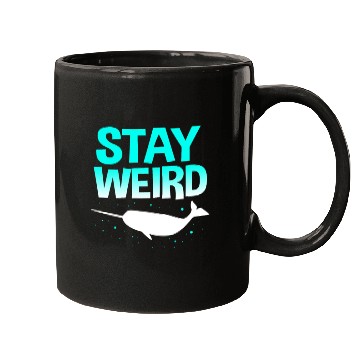 Discover Sea Creature Funny Narwhal Stay Weird Mugs