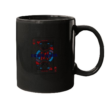 Discover DEBIT CARD King of Hearts Playing Card Mugs