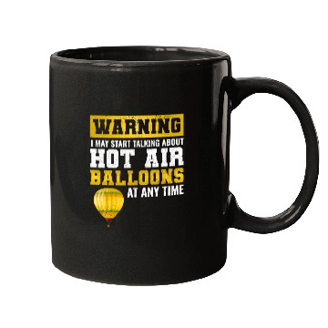Discover Hot Air Ballooning Hopper Balloon Ride Balloonist Mugs