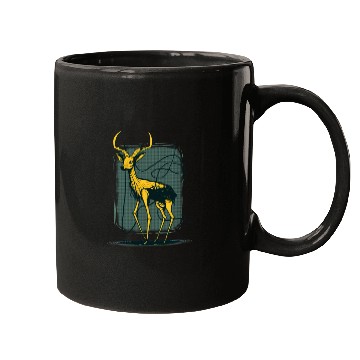 Discover Yellow Deer 2 Mugs