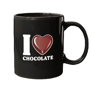 Discover I Love Chocolate Mugs