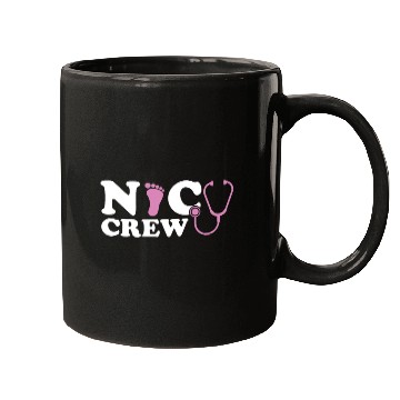 Discover Funny NICU Crew Mugs