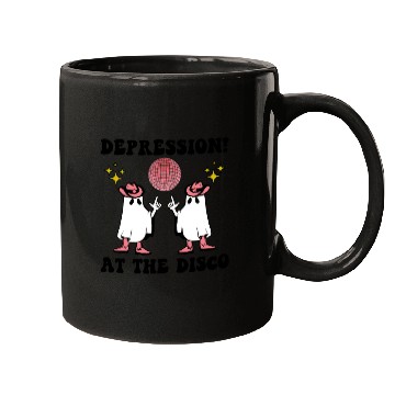 Discover Depression At The Disco Mugs