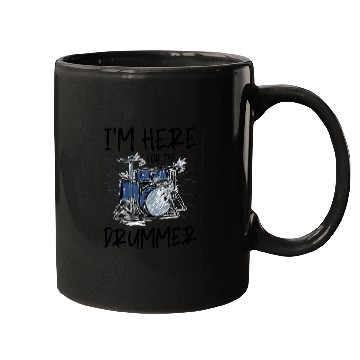 Discover I'm Here For The Drummer 5 Mugs