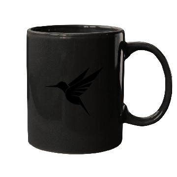 Discover Floating Hummingbird Tattoo Tribal Swinging Mugs