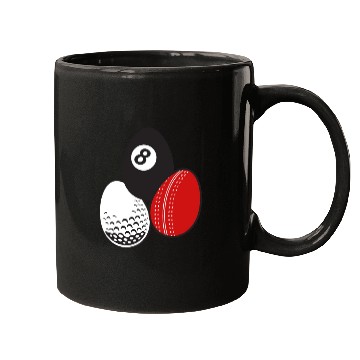 Discover Cue Sports Billiards Cricket Golf Easter Egg Balls Mugs