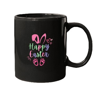 Discover Happy Easter Cute Bunny Rabbit Face Funny Easter W Mugs