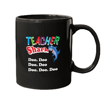 Discover Teacher Mugs Preschool Teacher Shark Funny