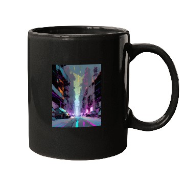 Discover Modern Gothic AI PRINT Mugs