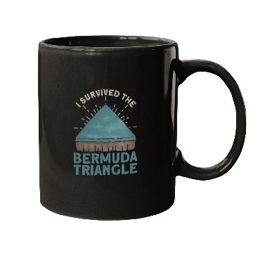 Discover I Survived The Bermuda Triangle Bermuda Triangle Mugs