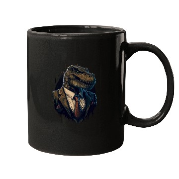 Discover T-Rex crime boss Mugs