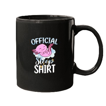 Discover Official Sleep Mugs Axolotl