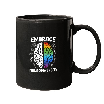 Discover Autism Embrace Neurodiversity Autistics Mugs
