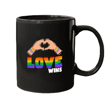 Discover Pride LGBTQ. Statement Mugs