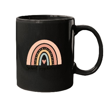 Discover School Psychologist Rainbow Mugs
