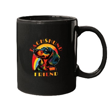 Discover Dachshund The Best Friend Mugs