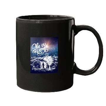 Discover He Is Risen!Jesus,Easter, Bright & Morning Star Mugs