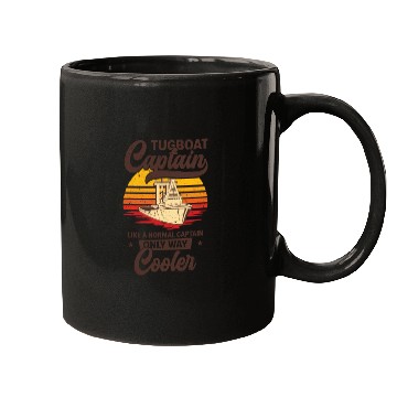 Discover Tugboat Watercraft Cool Tugboat Captain Sailing Mugs