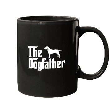 Discover The Dogfather - Funny Beagle Dad Mugs